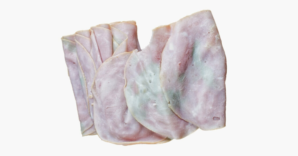bad deli meat sliced ham