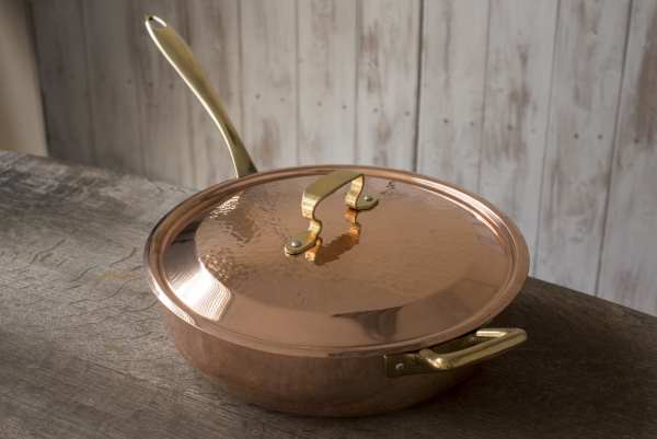 copper cookware skillet