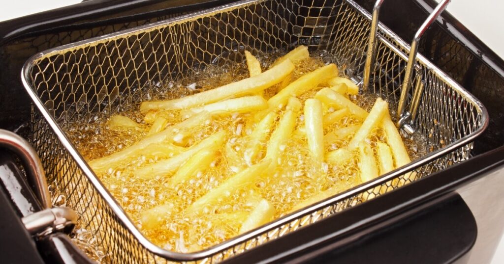 deep frying french fries at home