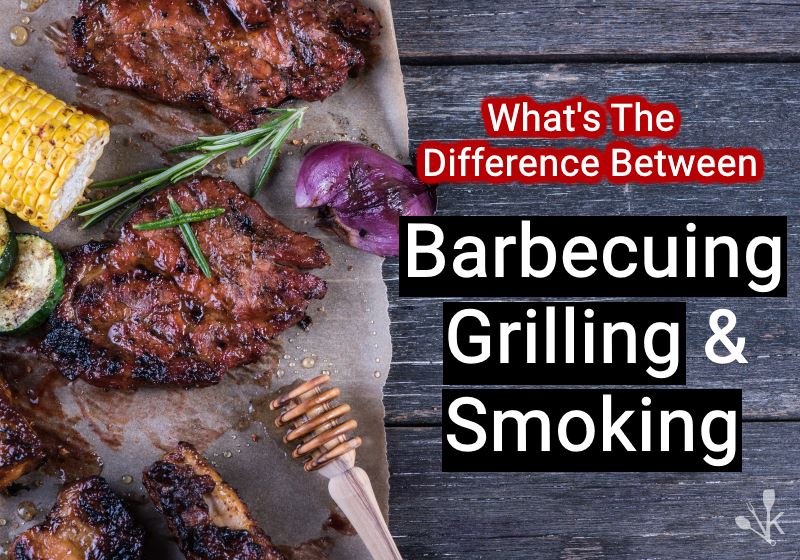difference between barbecue and grill