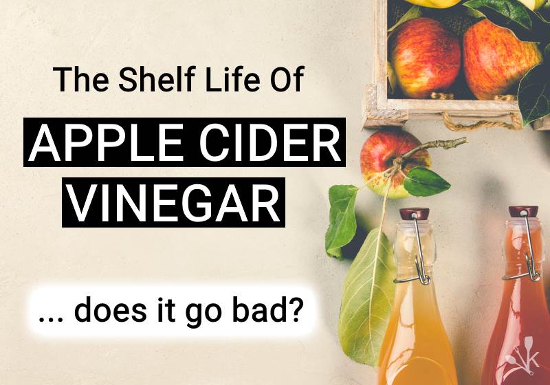 does apple cider vinegar go bad