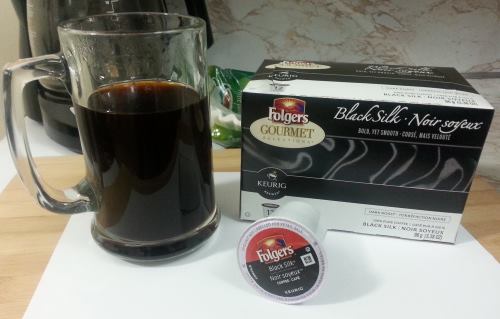 folgers black silk coffee