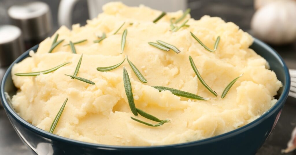 garlic mashed potatoes for scallops