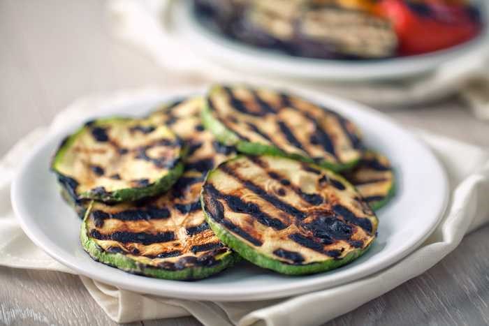 Grilled Zucchini Slices