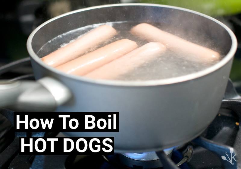 how to boil hot dogs