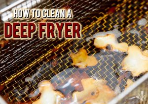 How To Clean A Deep Fryer (Best Methods)
