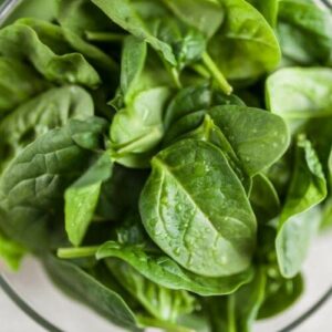 how to clean spinach