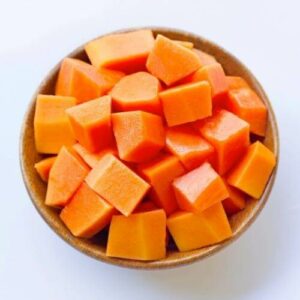 how to cut papaya