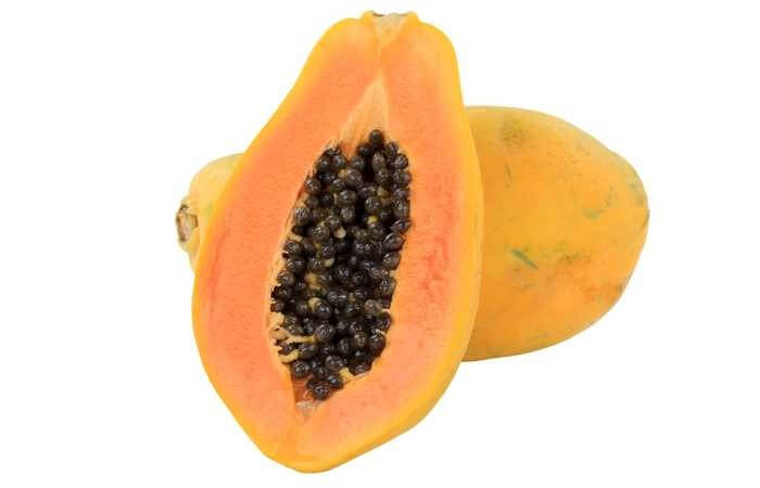 how to cut papaya step 1 choose a ripe Papaya