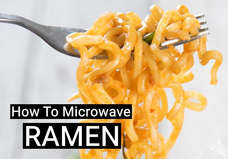 how to microwave ramen
