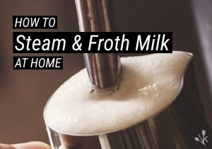 how to steam milk at home