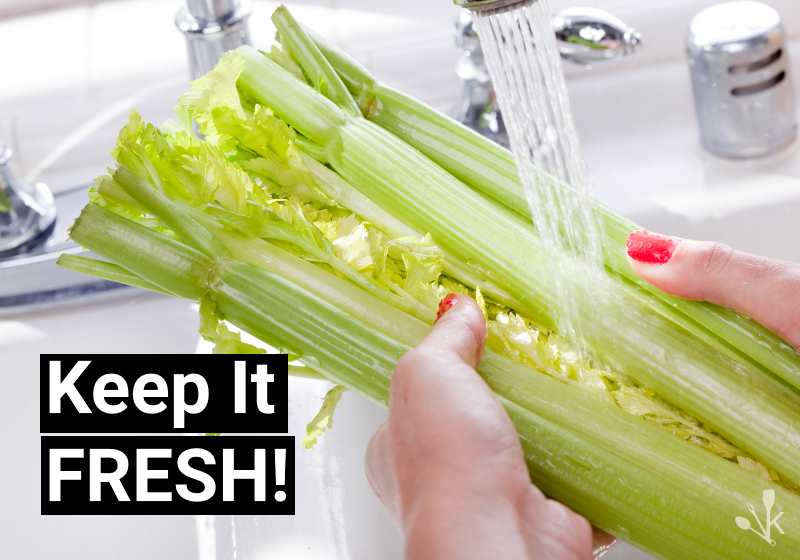 how to store celery