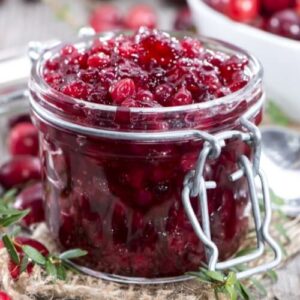 how to store cranberry sauce recipe card