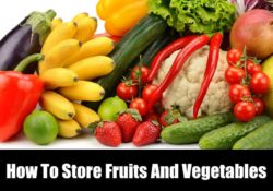How To Store Fruits And Vegetables