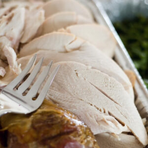how to store leftover turkey recipe card