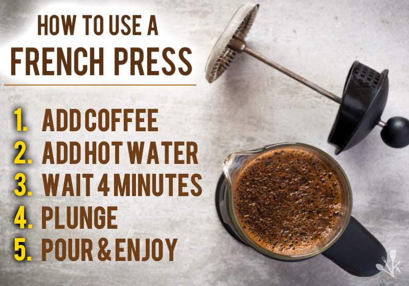 How to use a French press