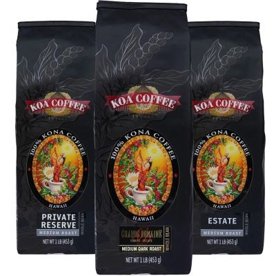 Koa Coffee Kona Tri-Pack