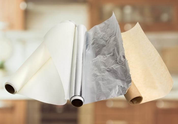 parchment paper vs aluminum foil