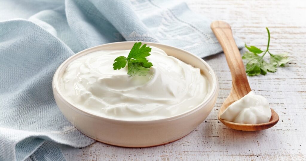 sour cream mayo substitute example