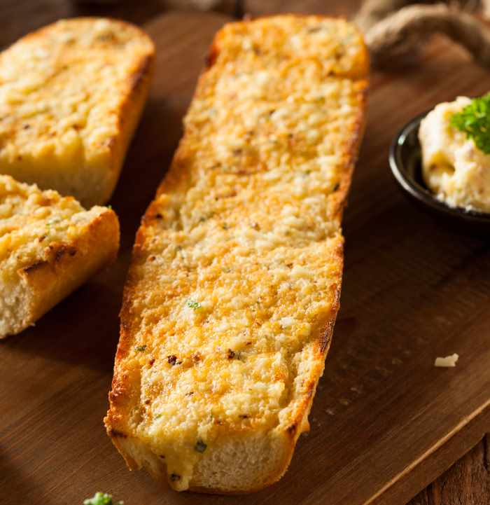 Toasted Garlic Bread Baguette