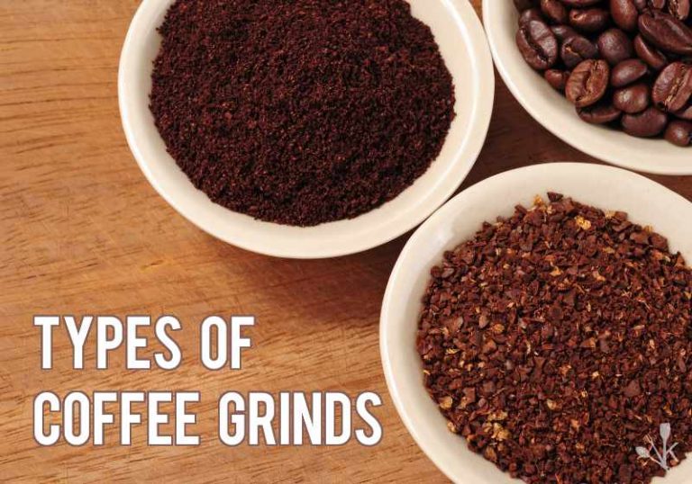 Types Of Coffee Grind Sizes & Chart | KitchenSanity