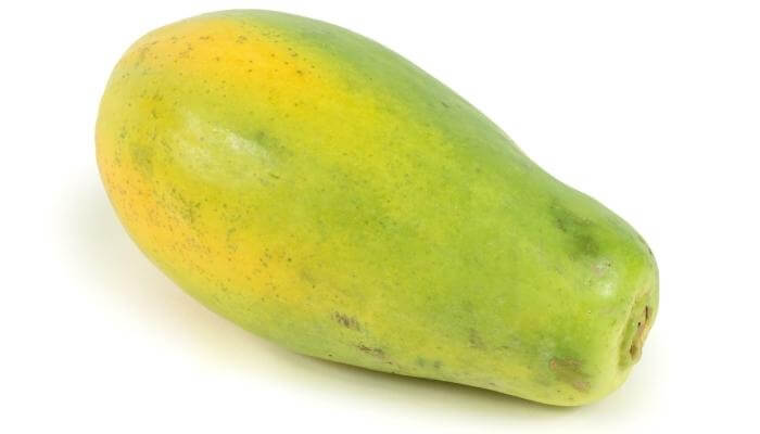 whole unripen papaya